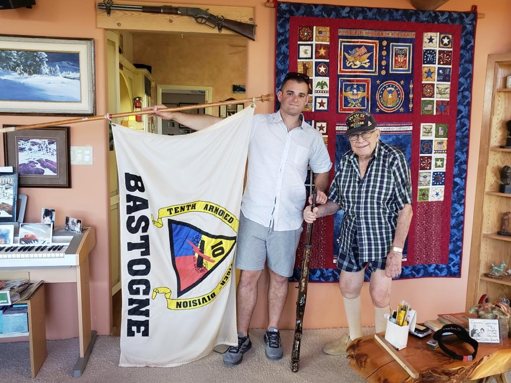 Standing 10th Armored Proud